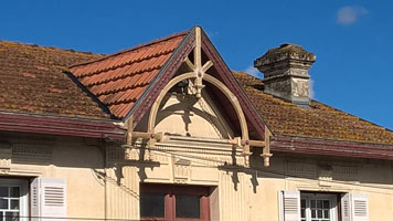 Charpente Ferme Arcachonaise, Bordeaux, Gironde, Bassin d'Arcachon - 33