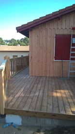 Terrasse bois Cap Ferret, Bordeaux, Gironde, Bassin d'Arcachon - 33