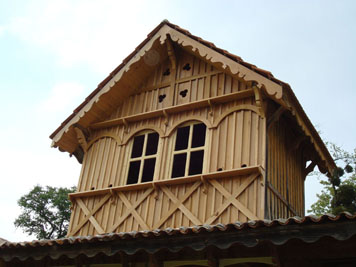 Charpente pigeonnier, Bordeaux, Gironde, Bassin d'Arcachon - 33